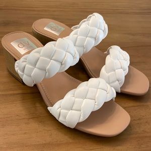 Dolce Vita Stacey Plush Braided Sandals